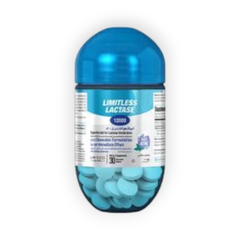 LIMITLESS LACTASE 12000 30 TAB