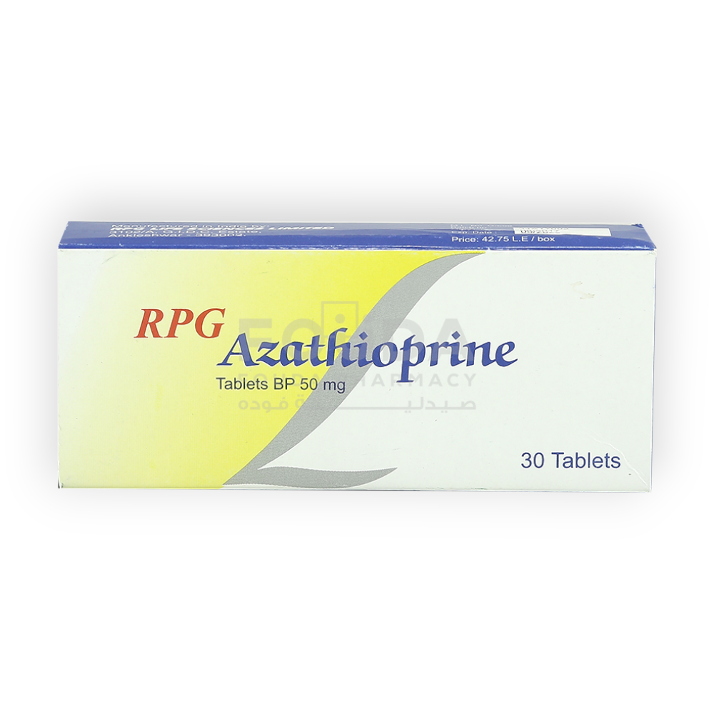 AZATHIOPRINE  RPG  50 MG  30 TABLET
