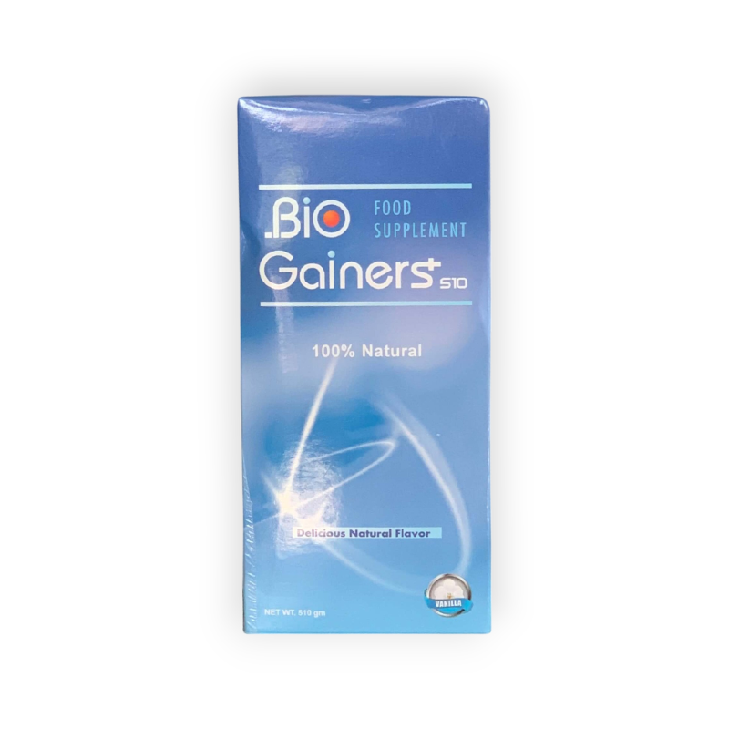 BIO - GAINERS POWDER VANILLA 510 GM