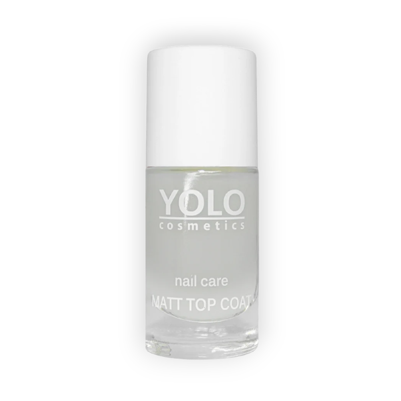 YOLO NAIL CARE MATT TOP COAT NO  4