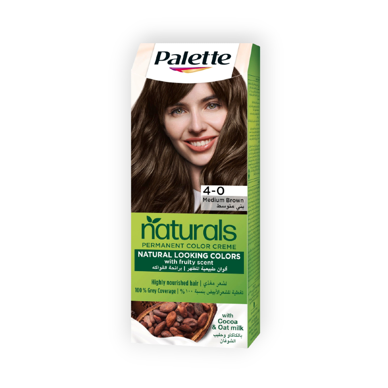PALETTE NATURALS COLOR CREME 4-0