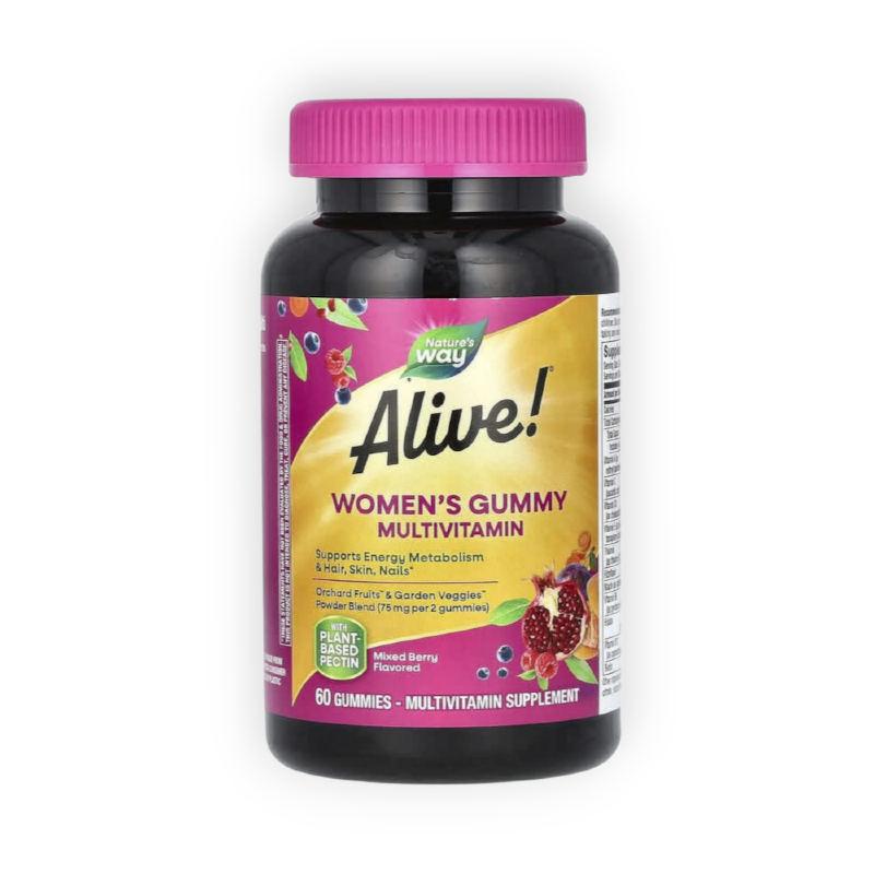 ALIVE WOMENS  MULTIVTAMIN 60GUMMIES   (NATROL)