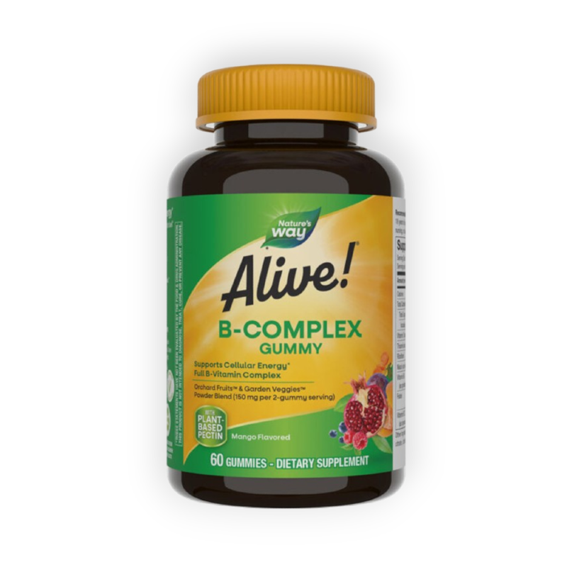 ALIVE B-COMPLEX 60 GUMMIES   (NATROL)