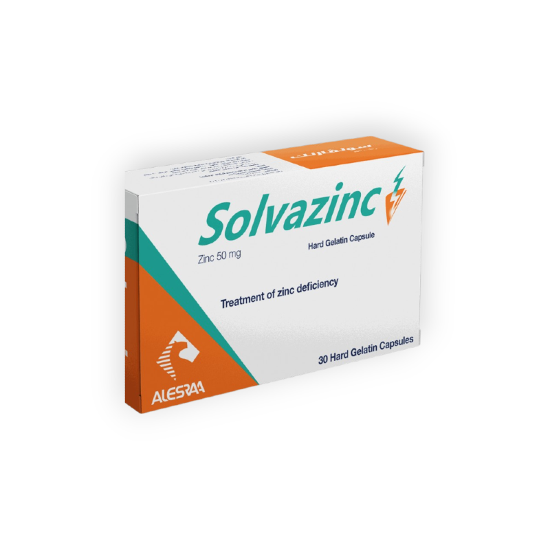 SOLVAZINC 50 MG 30 CAPULES