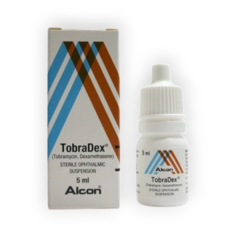 TOBRADEX EYE DROPS 5 ML