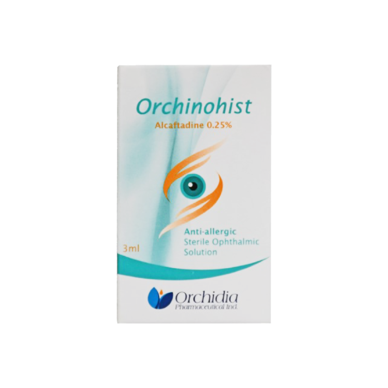 ORCHINOHIST 0.25% EYE DROP 3 ML