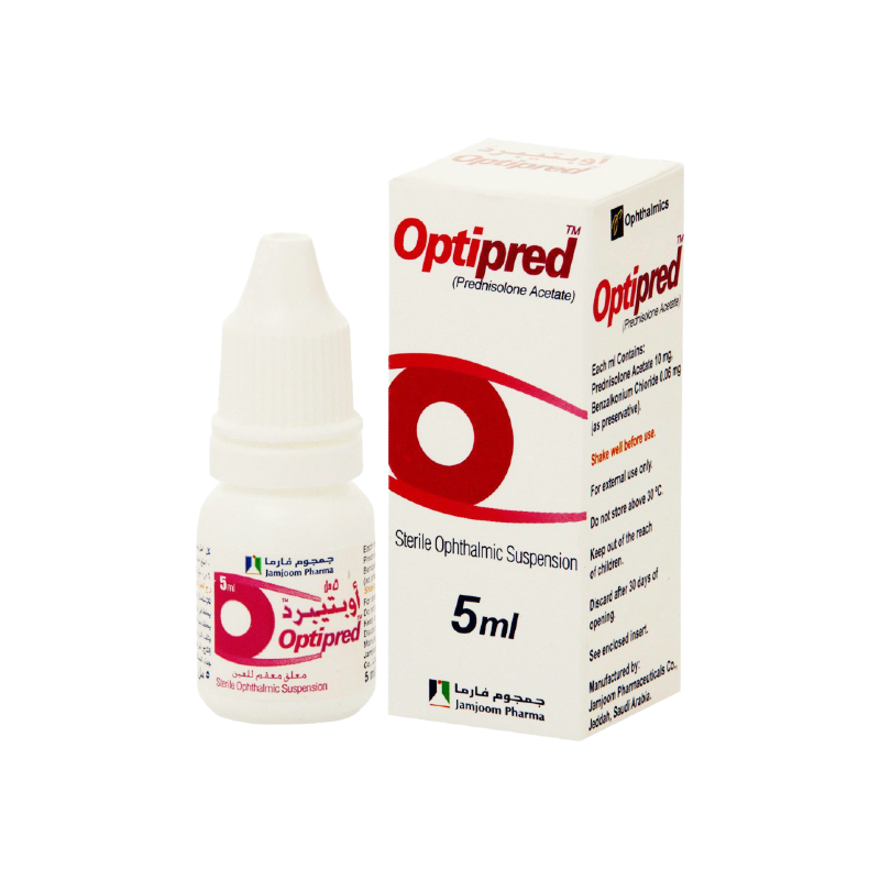 OPTIPRED EYE DROPS 5 ML