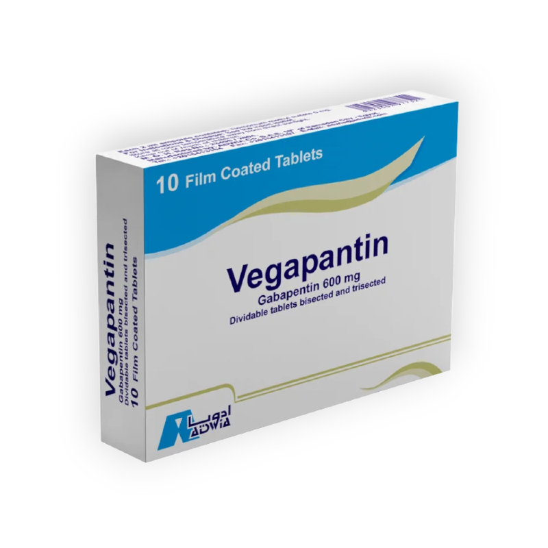 VEGAPANTIN 600 MG 30 TAB