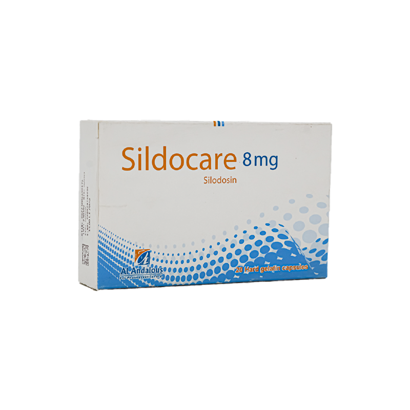 SILDOCARE 8 MG 20 CAPSULES