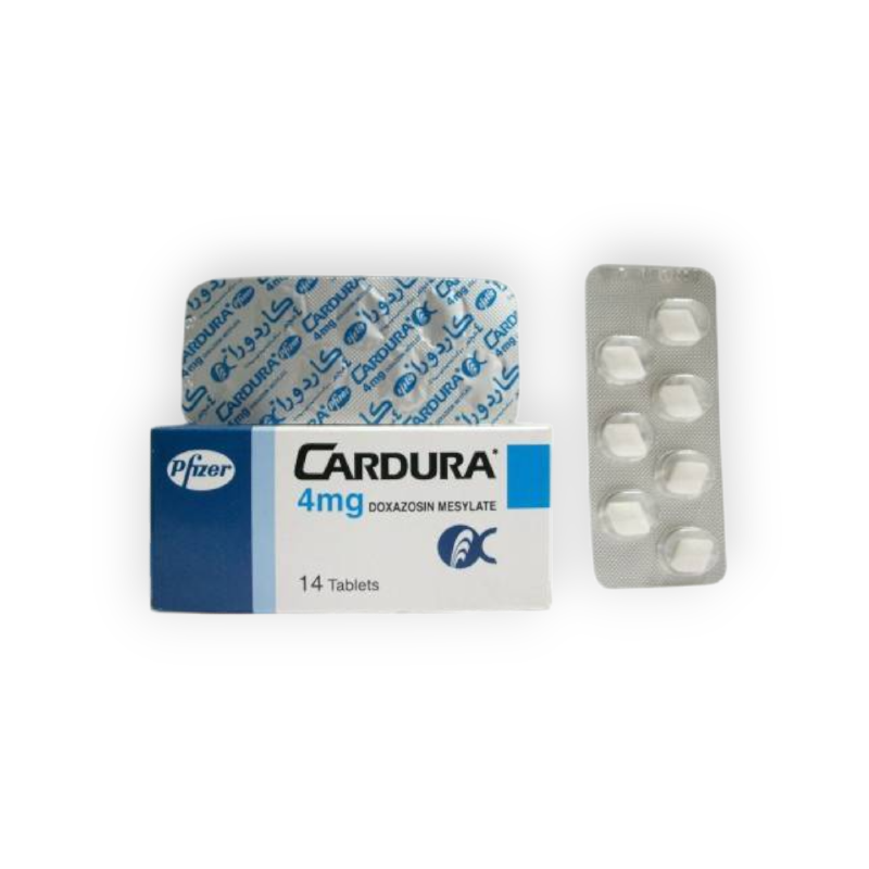 CARDURA 4 MG 14 TABLET