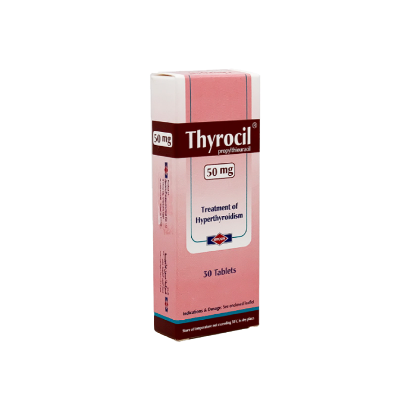THYROCIL 50 MG 30 TABLET