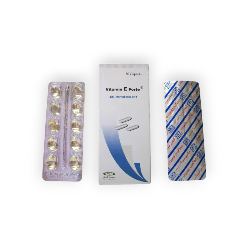 VITAMIN E FORTE 400 MG 20 CAPSULES