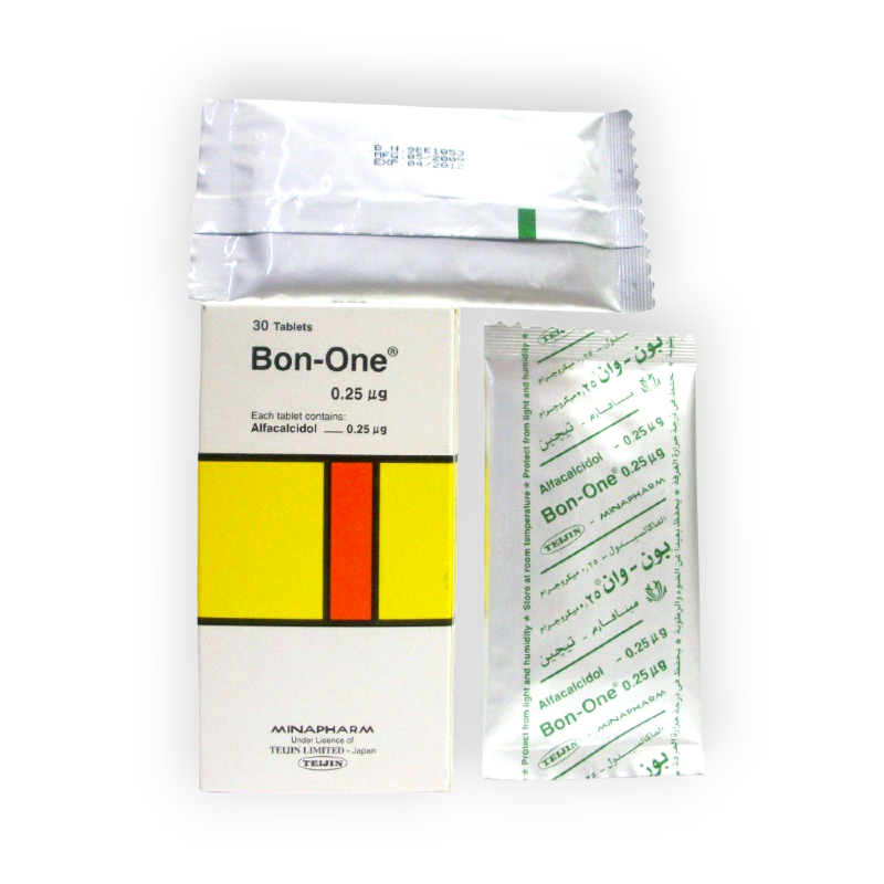 BON ONE 0.25 MCG 30 TABLET