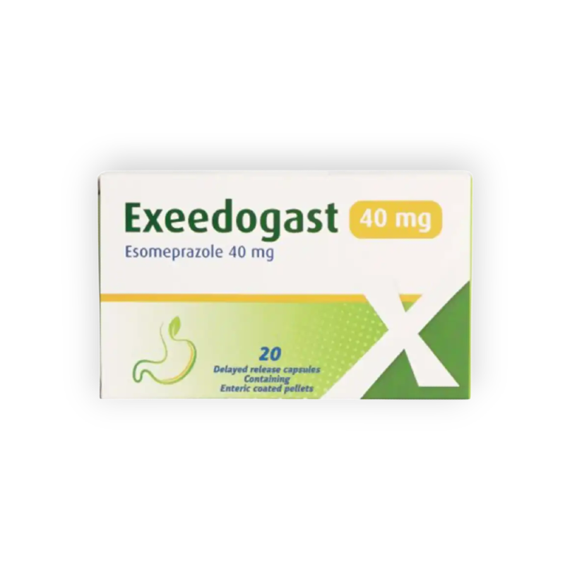 EXEEDOGAST 40 MG 20 CAP سعر جديد