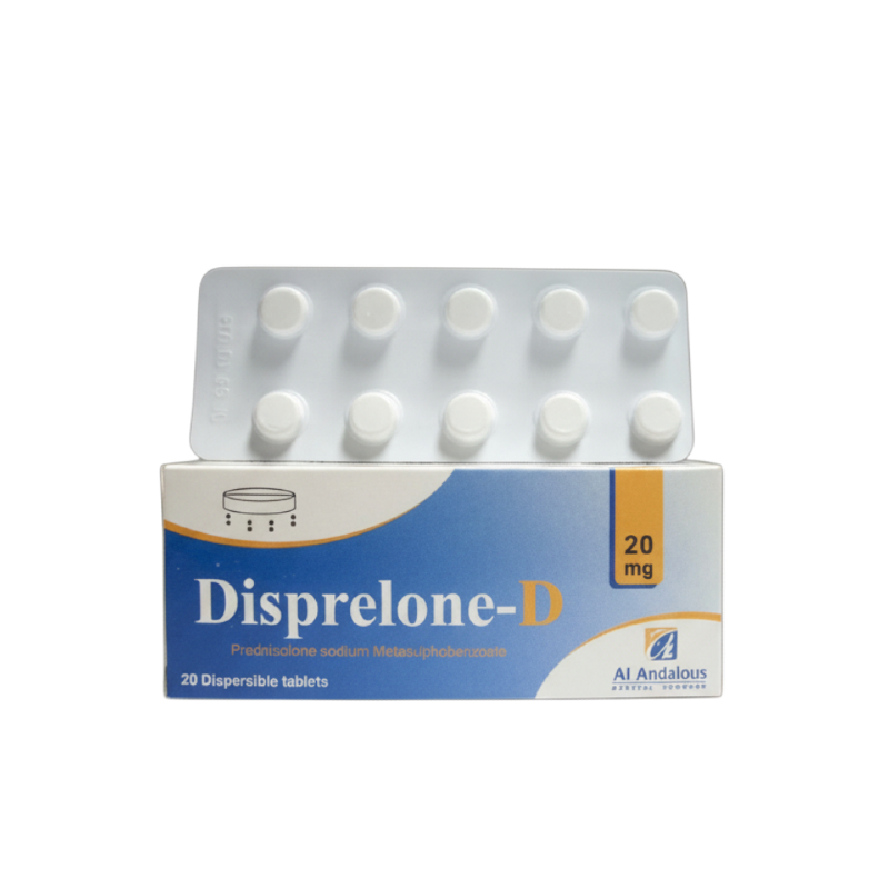 DISPRELONE-D 20 MG 20 TABLET