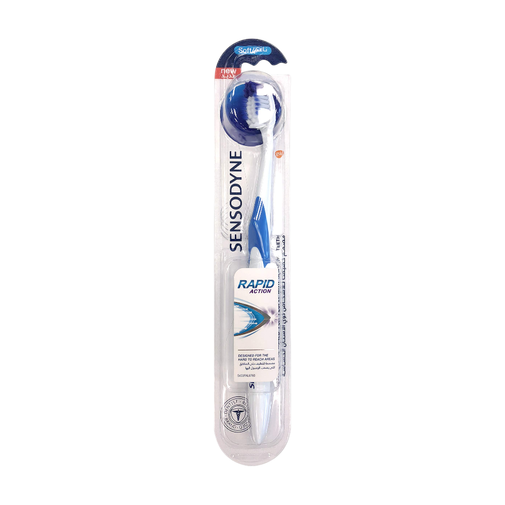 SENSODYNE RAPID ACTION TOOTH BRUSH SOFT 6058