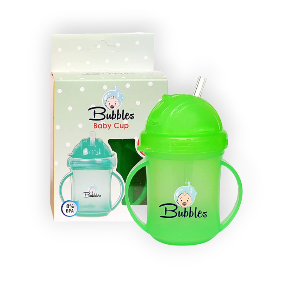 BUBBLES BABY CUP GREEN