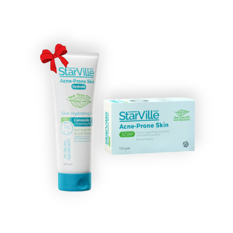 STARVILLE ACNE CREAM+STARVILLE ACNE SOAP OFFER