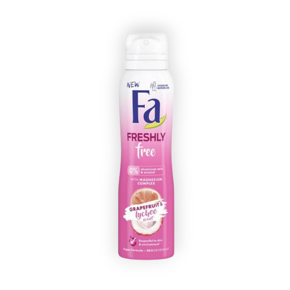 FA SPRAY FRESHLY FREE GRAPEFRUIT150 ML