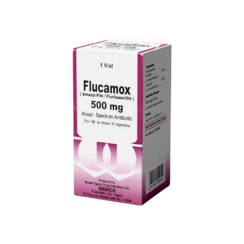 FLUCAMOX 500 MG VIAL