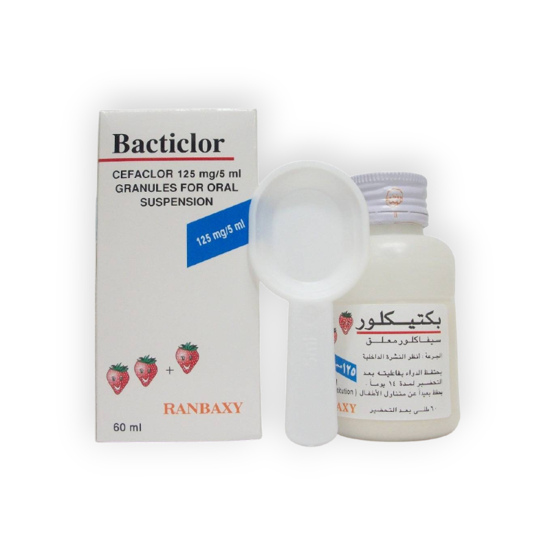 BACTICLOR 125 MG 60 ML