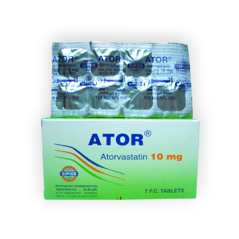 ATOR 10 MG 7 TABLET