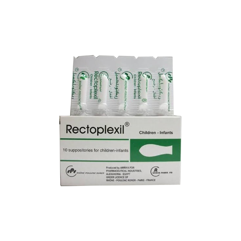 RECTOPLEXIL INF 10 SUPPOSITORIES