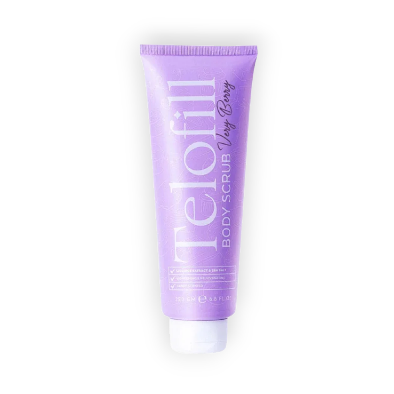 TELOFILL BODY SCRUB (MILK&HONEY) 250GM