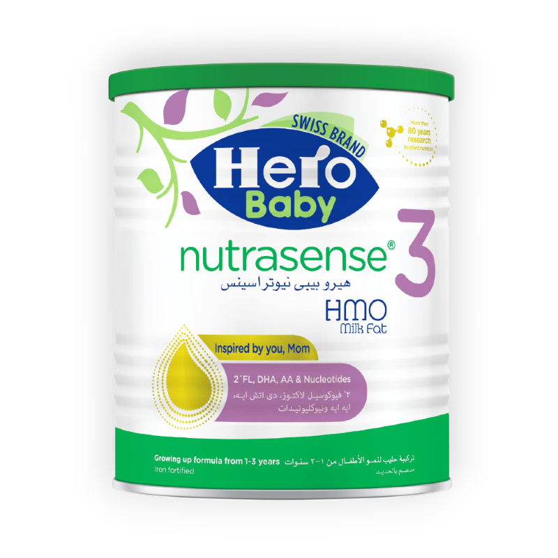 HERO BABY 3 (NUTRASENSE) MILK   400G