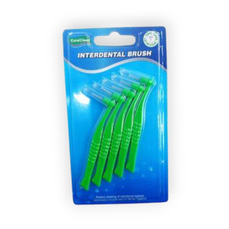 CORAL CLEAN INTERDENTAL BRUSH 5PCS فرشة تقويم