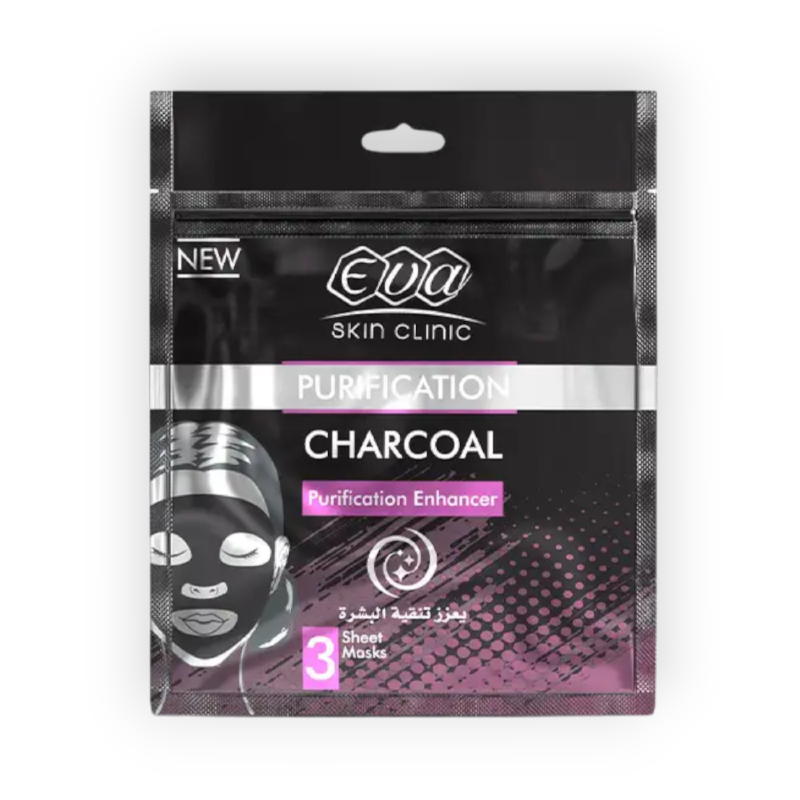 EVA SKIN CLINIC CHARCOAL MASK 3SHEET