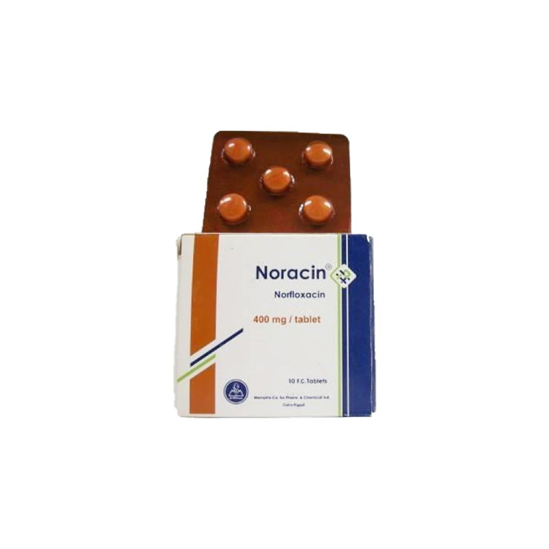 NORACIN 400 MG 10 TABLET
