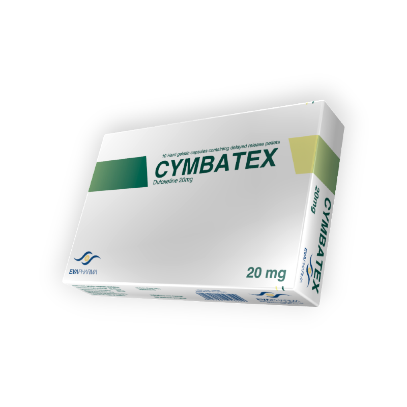 CYMBATEX 20 MG 30 CAPSULES