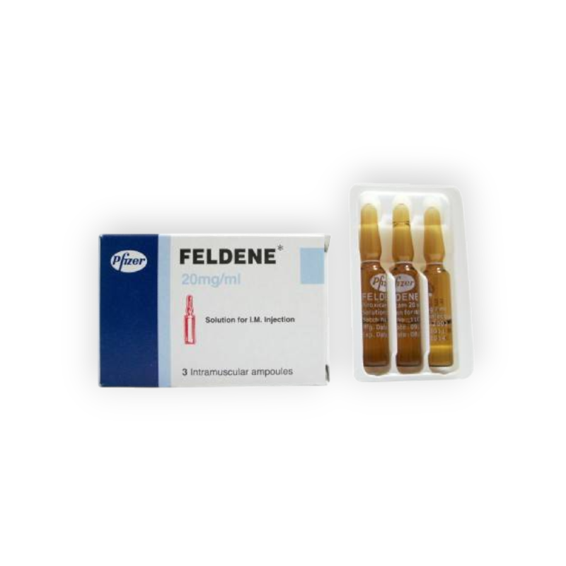 FELDENE 20 MG 3 AMP