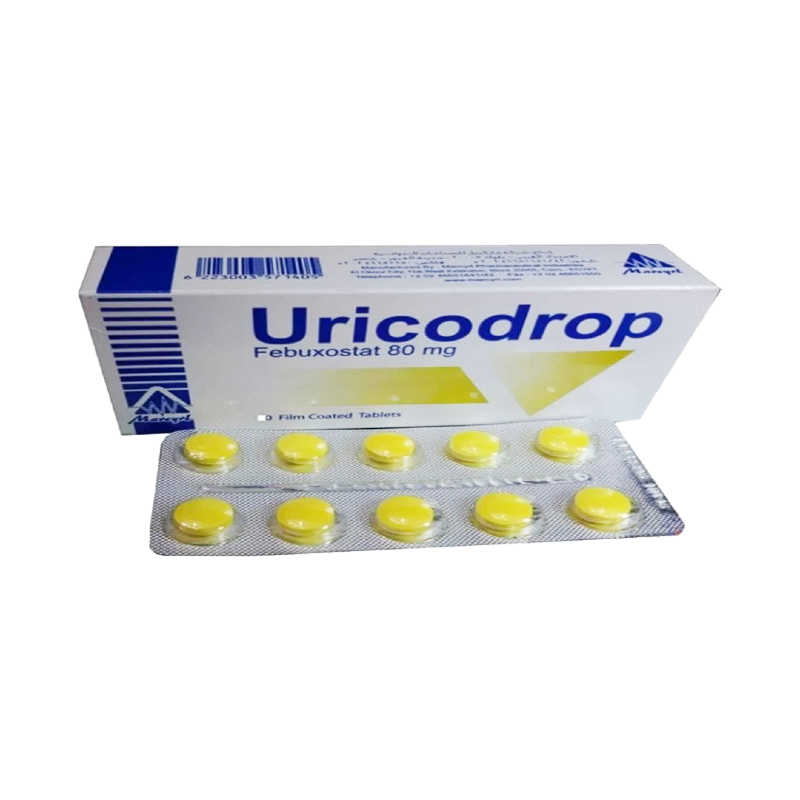 URICODROP 80 MG 30 TABLET