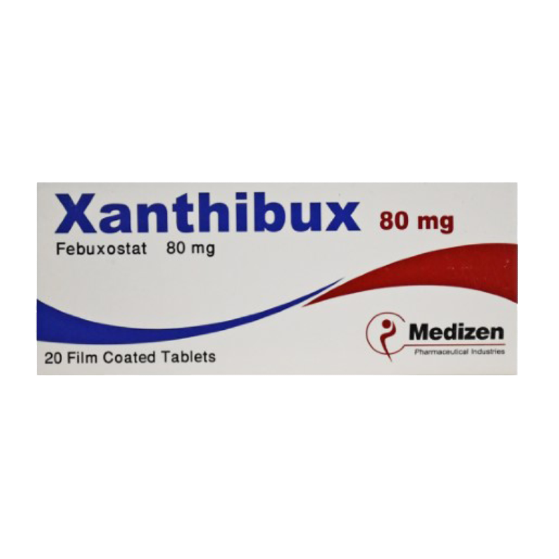 XANTHIBUX 80 MG 20 TABLET