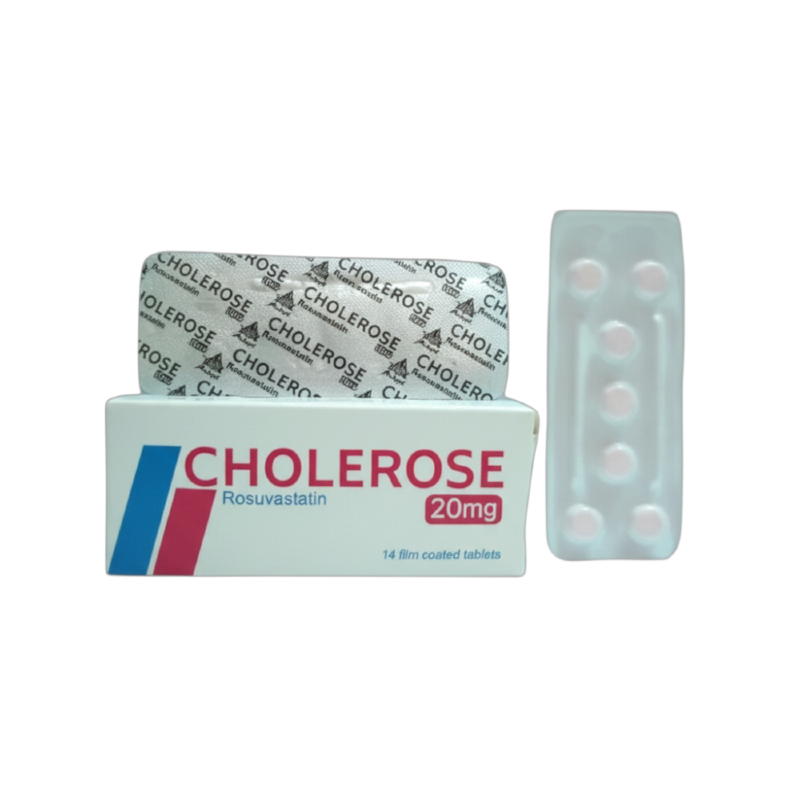 CHOLEROSE 20 MG 21 TABLET