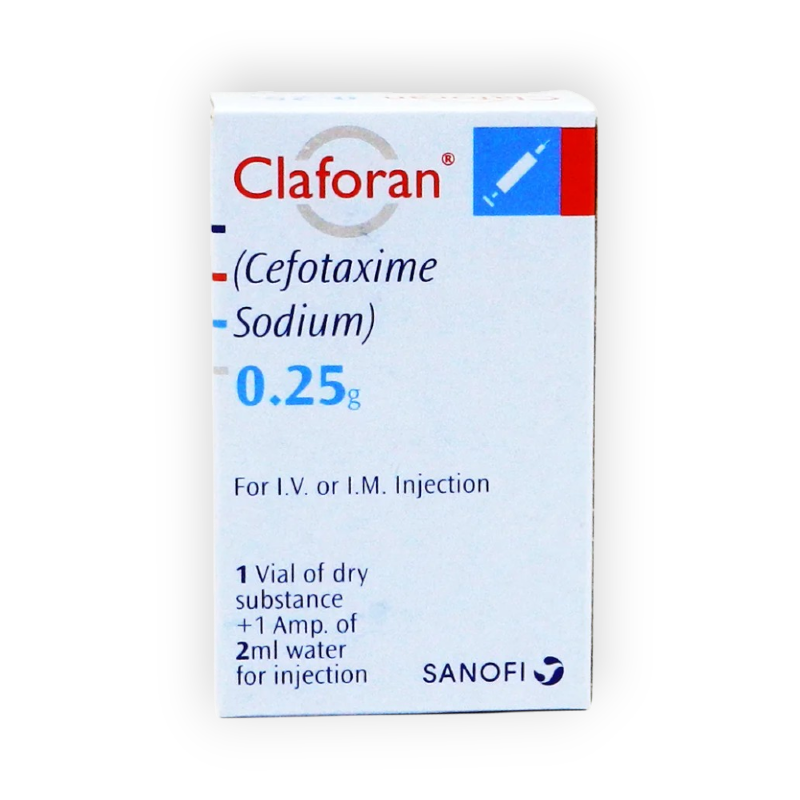 CLAFORAN 0.5 GM VIAL