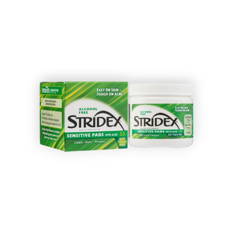 STRIDEX SOFT TOUCH PADS (SENSITIVE) 55PCS