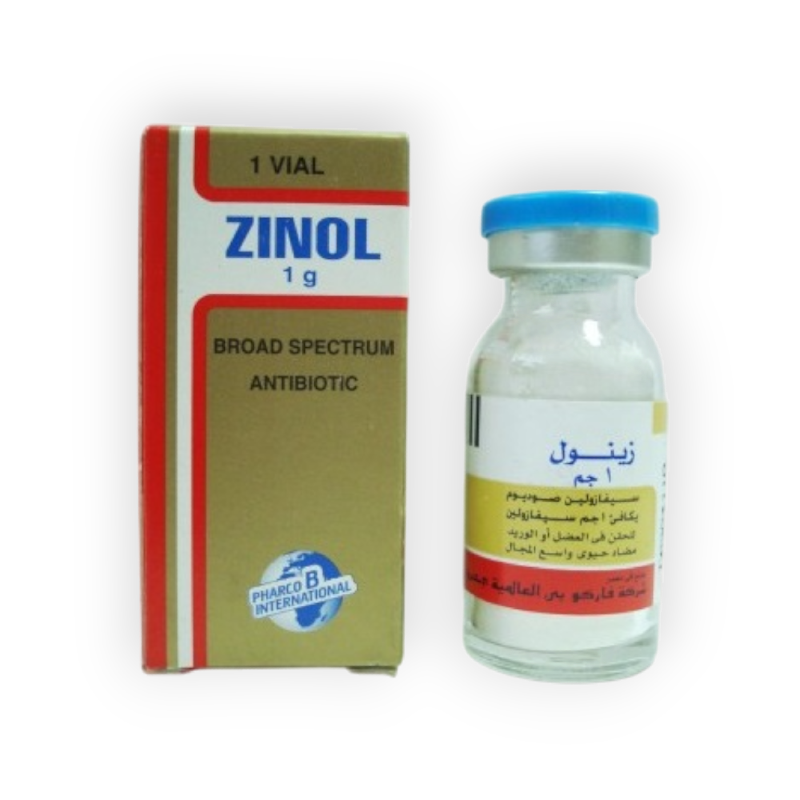 ZINOL 1GM 1 VIAL