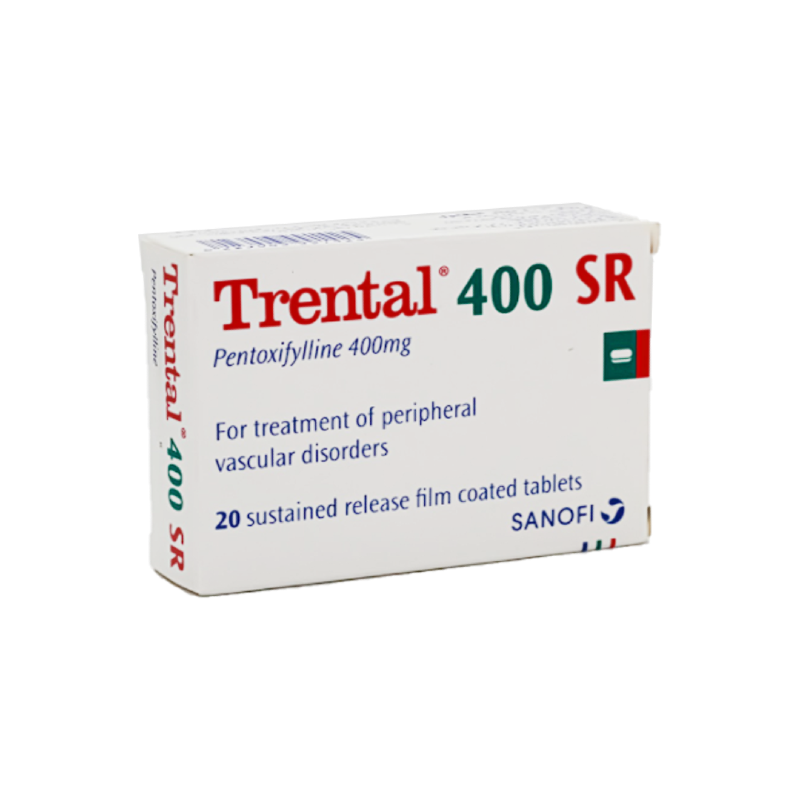 TRENTAL 400 MG SR 20 TABLET
