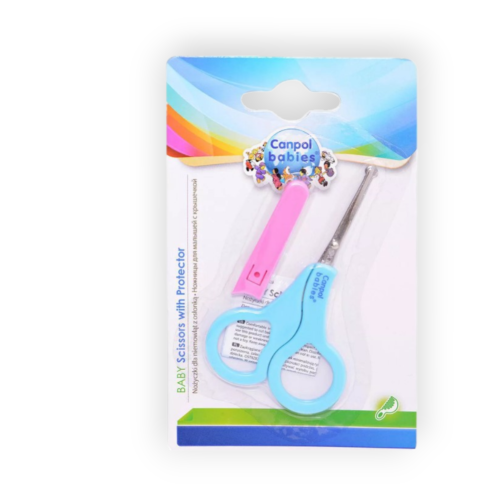 CANPOL SCISSORS WITH PROTECTOR 2/809