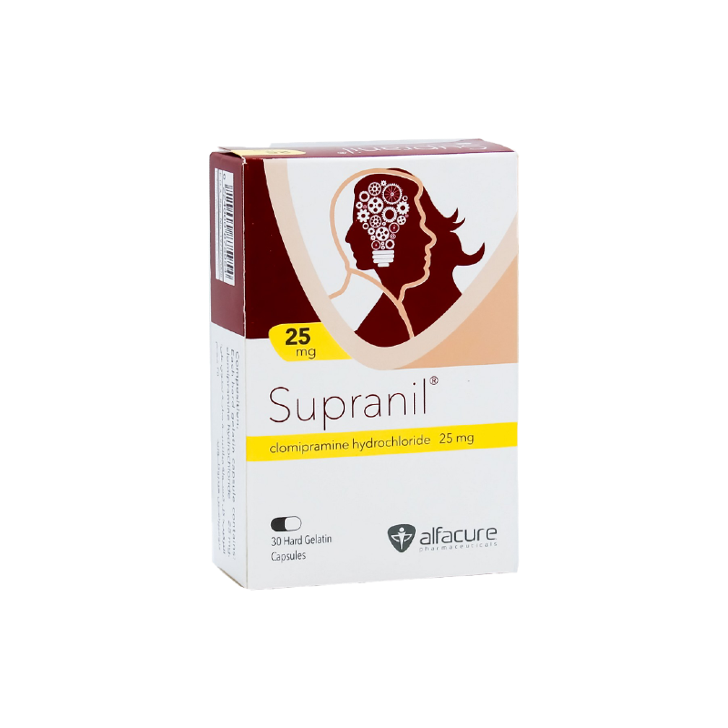 SUPRANIL 25 MG 20 CAPSULES