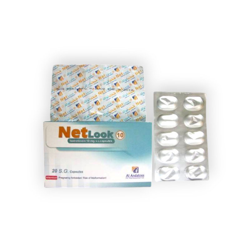 NETLOOK 10 MG 20 CAPSULES