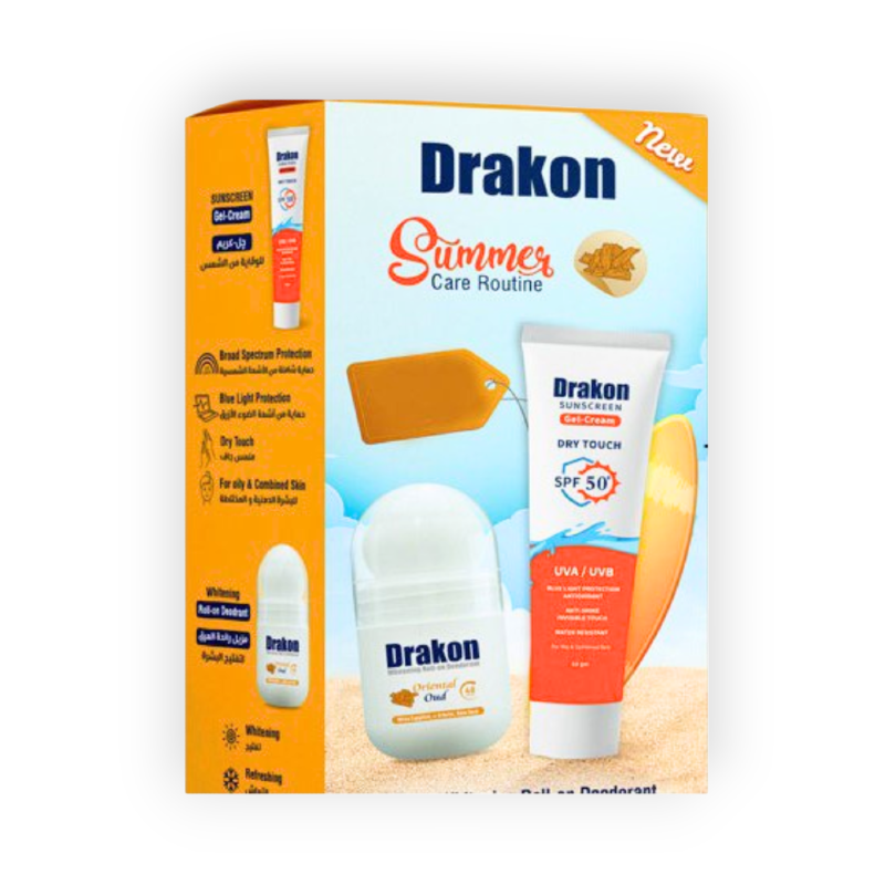 DRAKON SUNSCREEN GEL CREAM 60ML + ROLL ON OUD