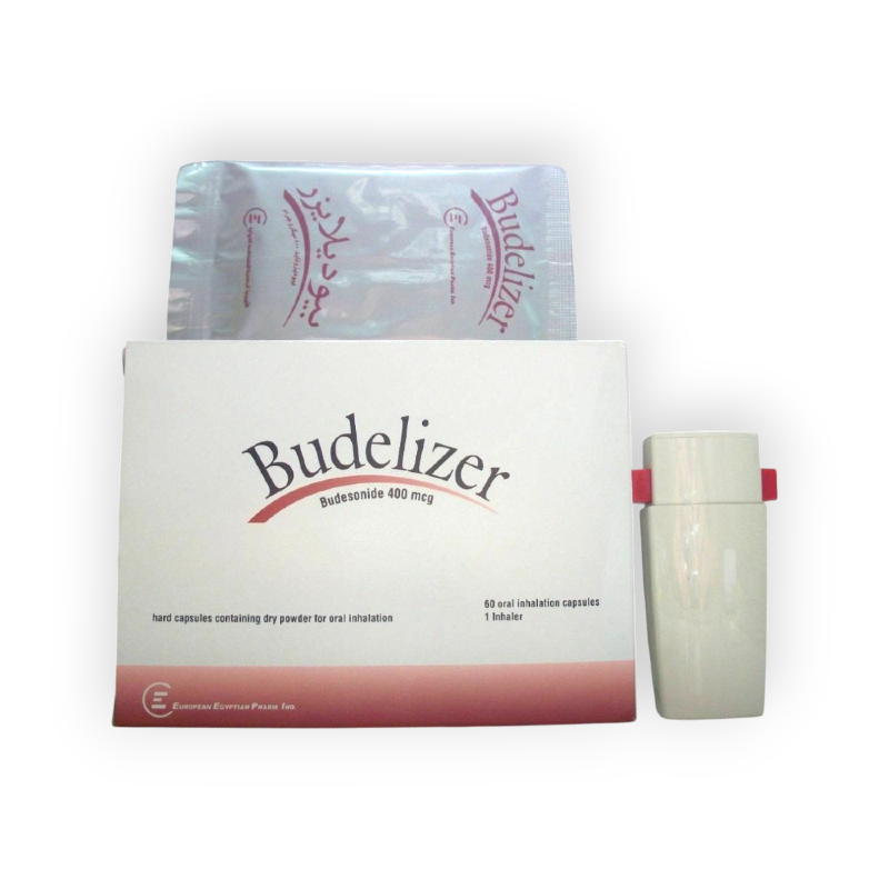 BUDELIZER 400 MCG 60 CAPSULES