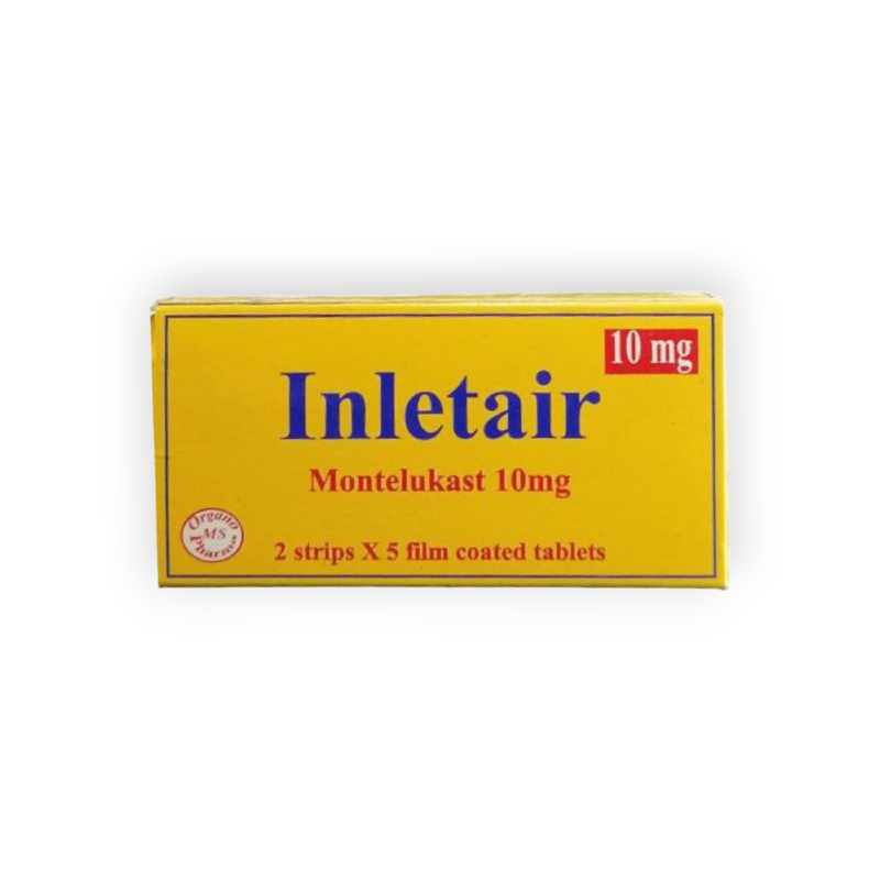 INLET AIR 10 MG 10 TABLET