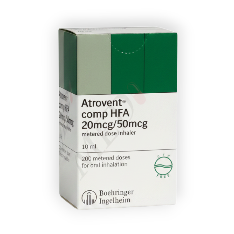 ATROVENT COMP HFA 200 DOSE