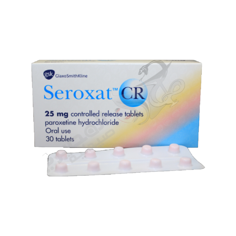 SEROXAT 25 MG CR 30 TABLET