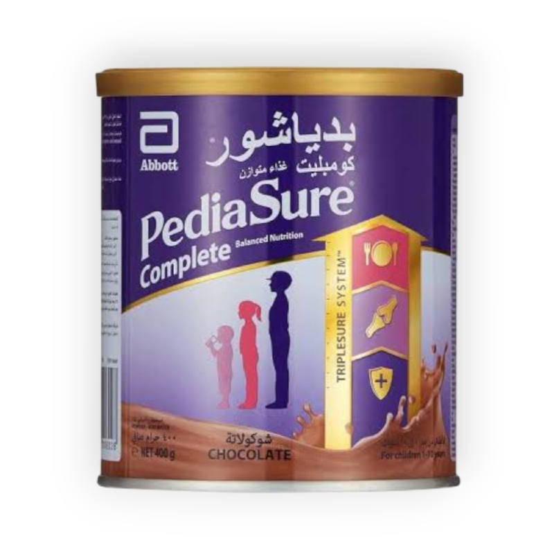 PEDIASURE COMPLETE  MILK  400 GM شوكولاتة سعر جديد